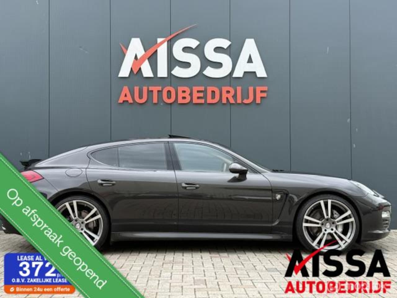 Porsche Panamera - 3.6 4 (FACELIFT) Dealer Onderhouden Leder Luchtvering Navi Clima Cruise Xenon Schuifdak Ca - AutoWereld.nl