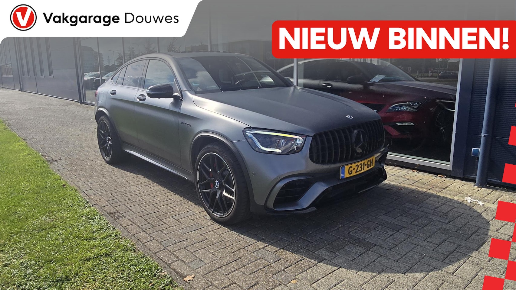 Mercedes-Benz GLC-klasse Coupé - AMG 63 S 4MATIC+ Premium Plus |NAP|Pano|Driverspackage|Bucket|Burmeister|Memory|HUD - AutoWereld.nl