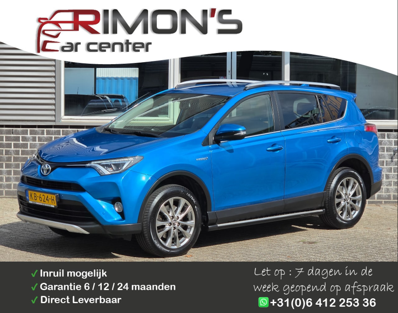 Toyota RAV4 - 2.5 Hybrid Executive Business 2.5 Hybrid Executive Business - AutoWereld.nl