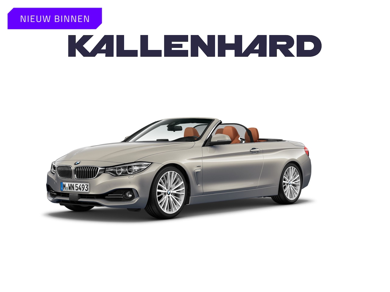 BMW 4-serie Cabrio - 435d xDrive - Individual Mondstein + Volleder - 2-Hand - Luxury Line - Voll - AutoWereld.nl