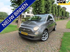 Fiat 500 C - 0.9 TwinAir Lounge Cabrio Automaat Airco Leer Pdc Multifunctioneel stuurwiel 16' Lm Velgen