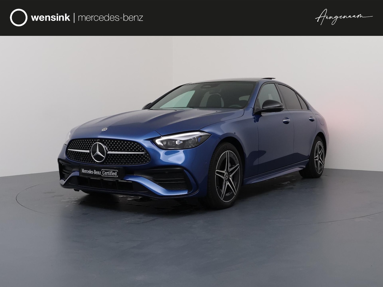 Mercedes-Benz C-klasse - 300e AMG Line | Panoramaschuifdak | Night | Premium pakket | Winter pakket | Augmented Rea - AutoWereld.nl