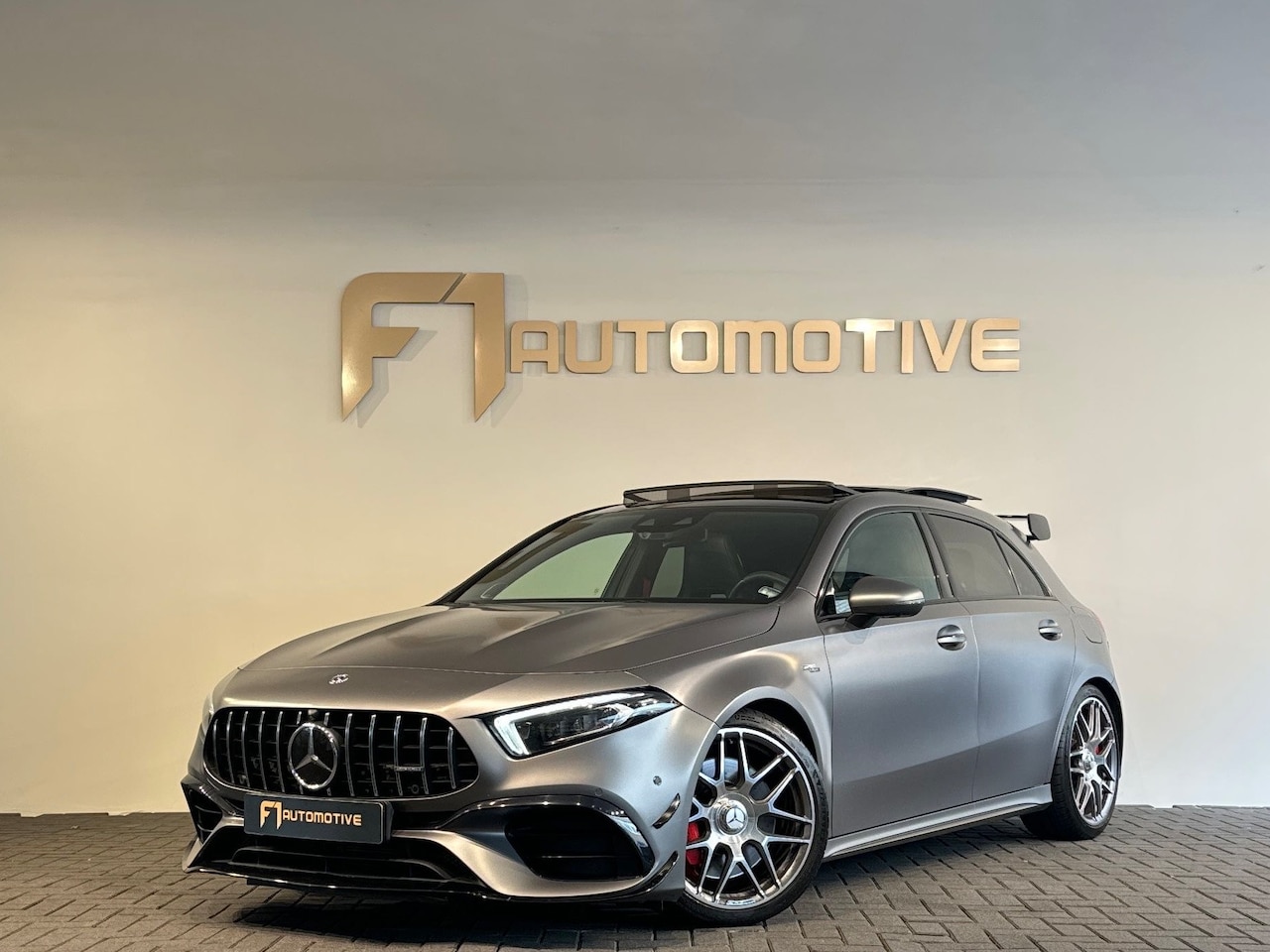 Mercedes-Benz A-klasse - AMG 45 S 4MATIC+ Pano|Burmester|Memory|360 Camera - AutoWereld.nl