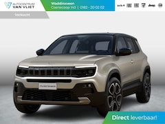 Jeep Avenger - Summit 54 kWh | 17% Bijtelling | Schuif/Kanteldak | Leder&Winter Pack | infotainment&Conve
