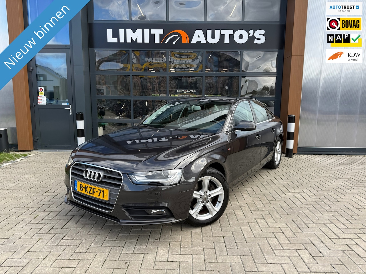 Audi A4 Limousine - 1.8 TFSI Business Edition Climate/XenonCruise/Leder/Navi/Pdc/Trekhaak/Nap - AutoWereld.nl
