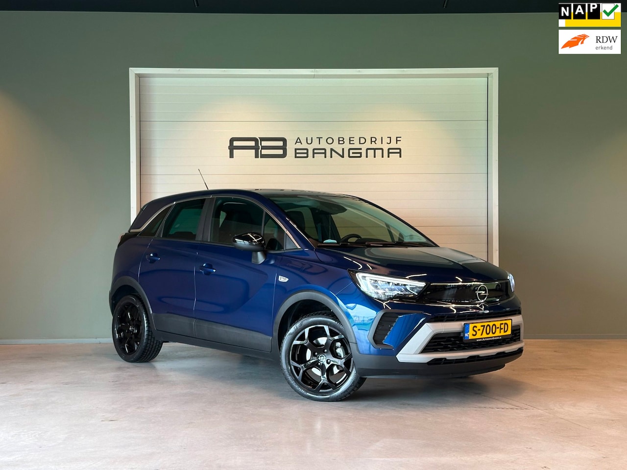 Opel Crossland - 1.2 Turbo LEVEL 3-uitv|CLIMA AIRCO|NAVIGATIE|CRUISECONTROL|LM-VELG|APPLECARPLAY|LANE ASSIS - AutoWereld.nl
