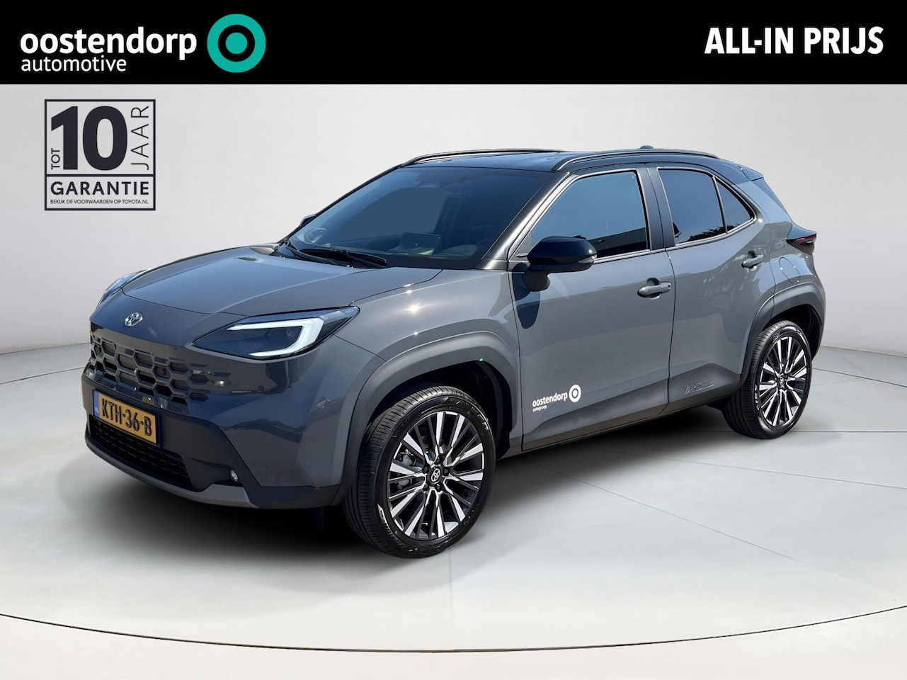 Toyota Yaris Cross - 1.5 Hybrid 130 Executive | 2026 model | Demo | Storm Grey met zwart dak - AutoWereld.nl