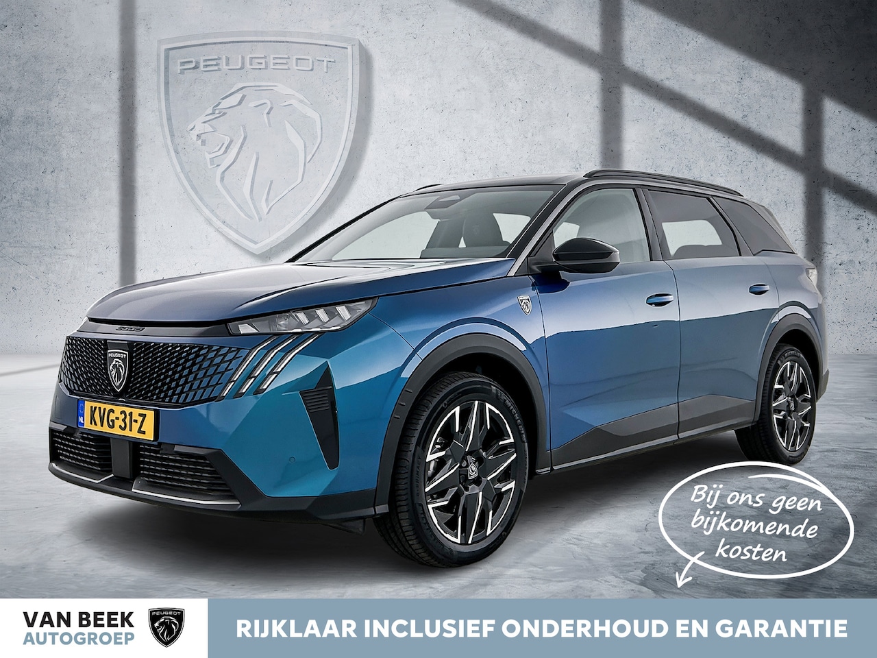 Peugeot 5008 - 1.2 Hybrid 145 GT 7p | Rijklaar | Camera achter | Stoelverwarming | - AutoWereld.nl