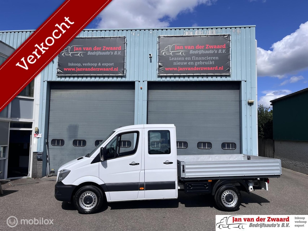 Mercedes-Benz Sprinter - 316 2.2 CDI Pick up Dubbele cabine Openlaadbak - AutoWereld.nl