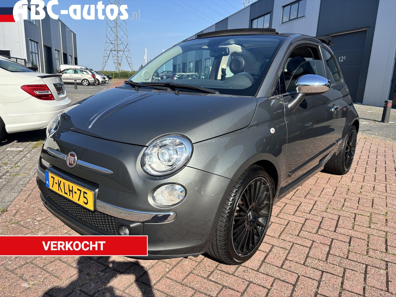 Fiat 500 C - TwinAir Lounge Cabrio 86pk / Sportleder / Xenon / Clima - AutoWereld.nl