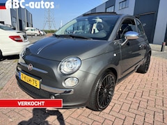 Fiat 500 C - TwinAir Lounge Cabrio 86pk / Sportleder / Xenon / Clima