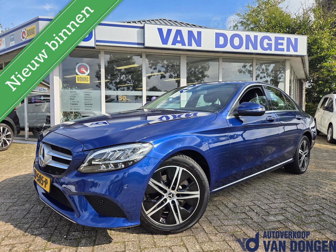 Mercedes-Benz C-klasse - 180 Business Solution Automaat | NL-Auto / Facelift | Navi / Camera / Cruise / LED - AutoWereld.nl