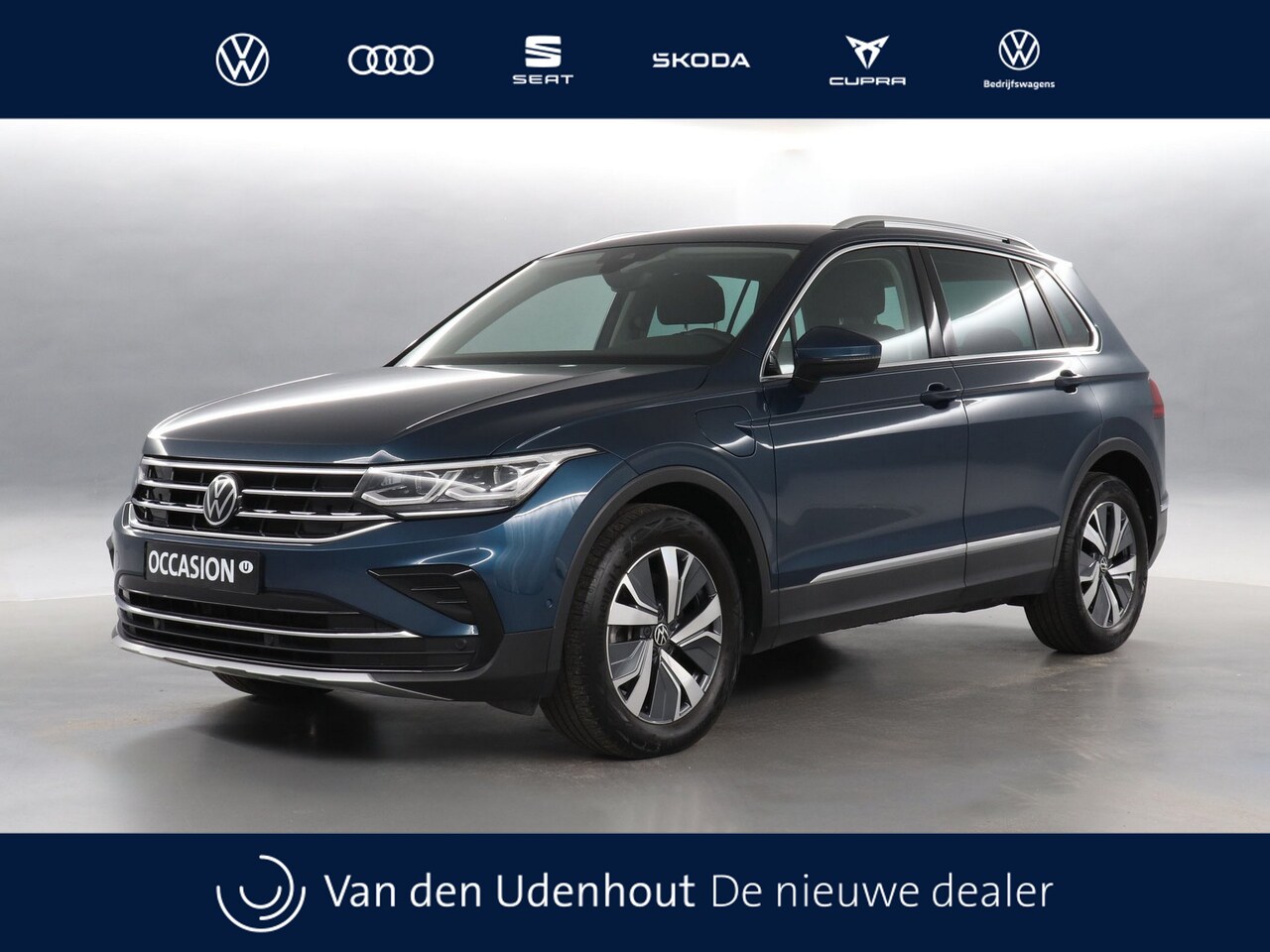 Volkswagen Tiguan - 1.4 TSI 245pk DSG eHybrid Elegance / 86% SOH / Navigatie / Matrix LED / Carplay - AutoWereld.nl