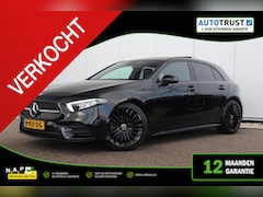 Mercedes-Benz A-klasse - 180 Business Solution AMG Night Automaat 19 inch Panoramadak Sfeerverlichting Carplay Half