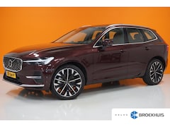Volvo XC60 - T8 Ultra Exec. Ed. | Rood Leder | B&W | Luchtvering | Pano | UNIEK | GeenImport