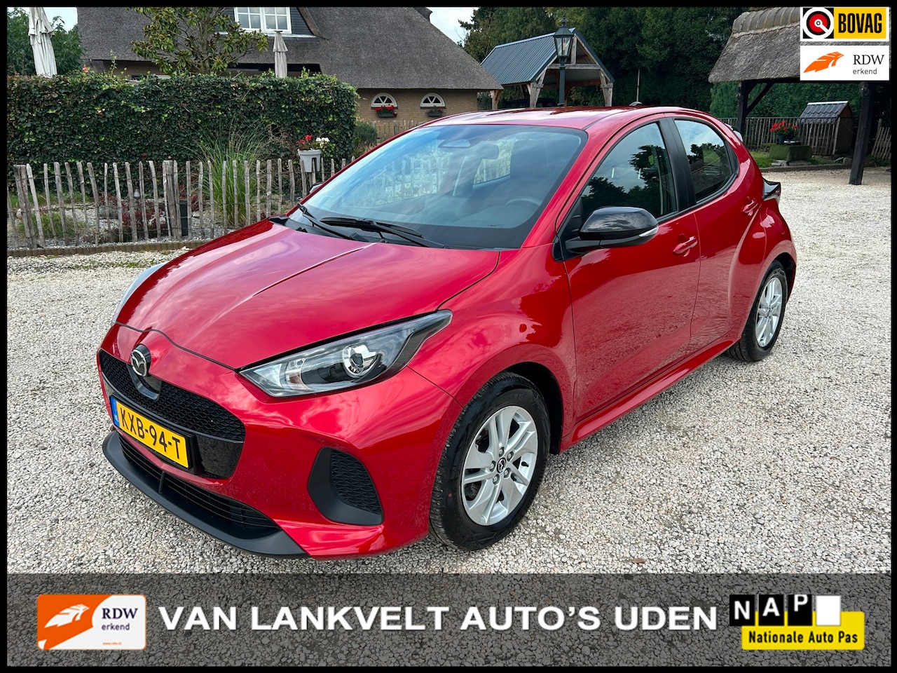 Mazda 2 Hybrid - 1.5 Centre-line. Led, Stoelverwarming, Apple car play, Camera - AutoWereld.nl
