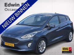Ford Fiesta - 1.0 EcoBoost Titanium | Apple Carplay/Android | Trekhaak | Cruise Control Adj | Cruise con