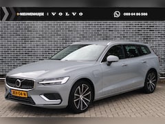 Volvo V60 - 2.0 T6 Plug-in Hybrid AWD Essential Bright | PHEV Long Range | Trekhaak | Lederen Bekledin