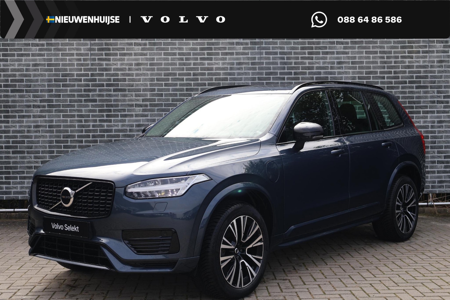 Volvo XC90 - 2.0 T8 Recharge AWD Ultimate Dark | Adaptieve Cruise Control | Luchtvering | Harman Kardon - AutoWereld.nl