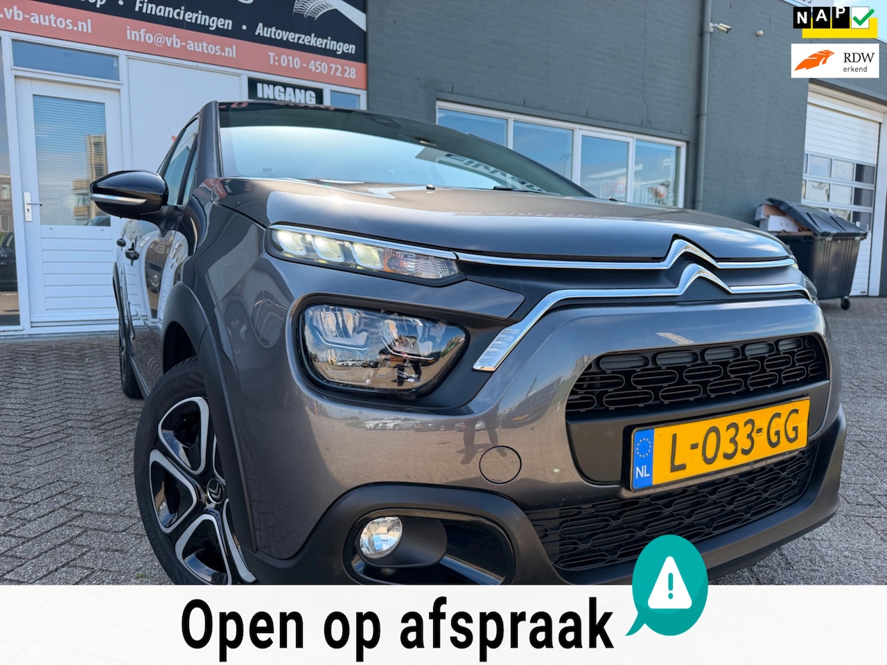 Citroën C3 - 1.2 PureTech Feel 5 drs en parkeersensoren en bluetooth telefoon / media en airco en cruis - AutoWereld.nl
