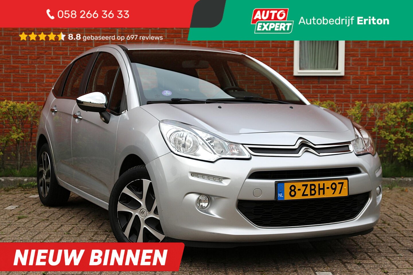 Citroën C3 - 1.2 VTi Collection | NL-auto | 5 deuren | Airco | Elek. ramen | Cruise control | Parkeerse - AutoWereld.nl