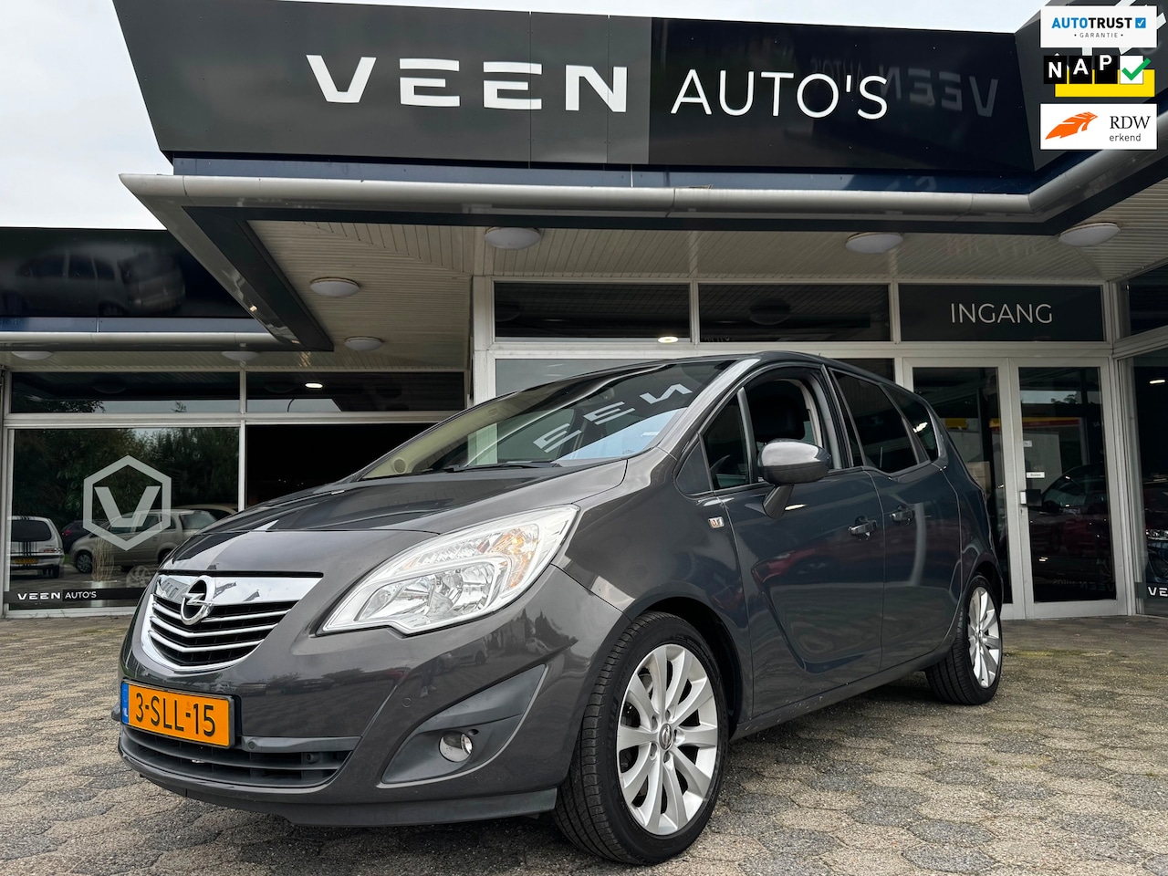 Opel Meriva - 1.4 Turbo Cosmo AUTOMAAT Vol Leder Luxe - AutoWereld.nl