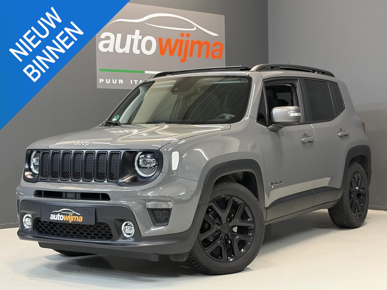 Jeep Renegade - 1.0 T-GDI Limited Schuif/kanteldak, Black Line - AutoWereld.nl