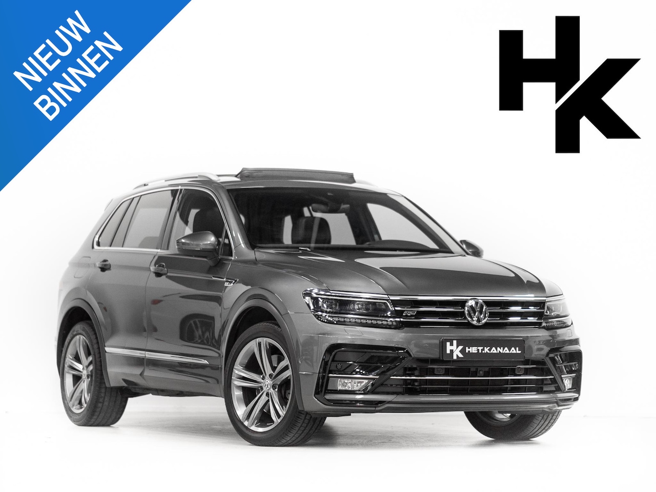 Volkswagen Tiguan - 2.0 TSI 4Motion 220PK 3x R-Line Pano Leer Memory - AutoWereld.nl