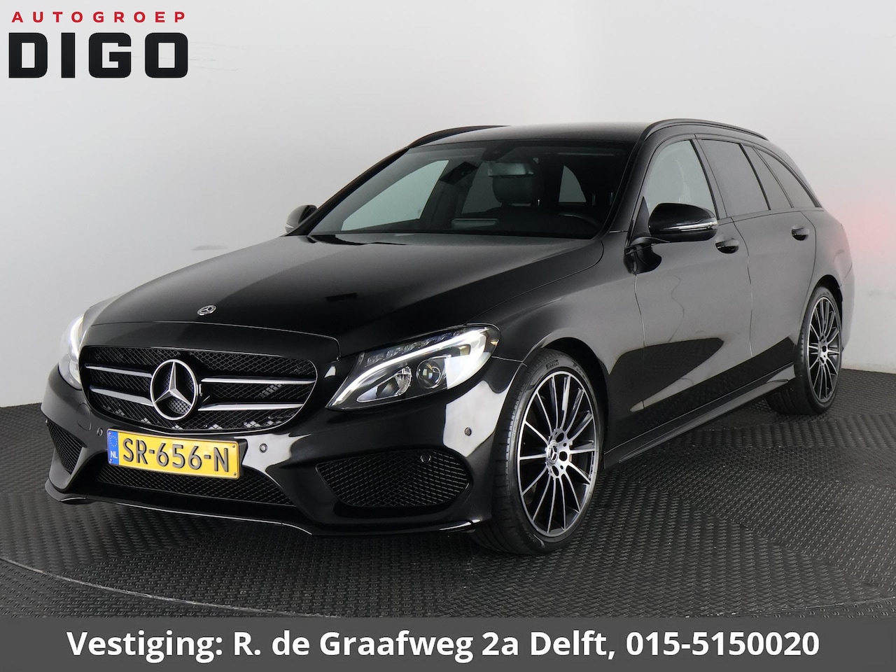 Mercedes-Benz C-klasse Estate - 180 Sport Edition *Garantie tot 05-2028! | Burmester Audio | Navigatie | Half Leder | - AutoWereld.nl