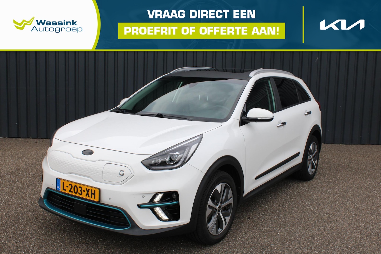 Kia e-Niro - DynamicPlusLine 64 kWh Leer | Navigatie | DAB | Stoelverwarming Voor + Achter | JBL | Stuu - AutoWereld.nl