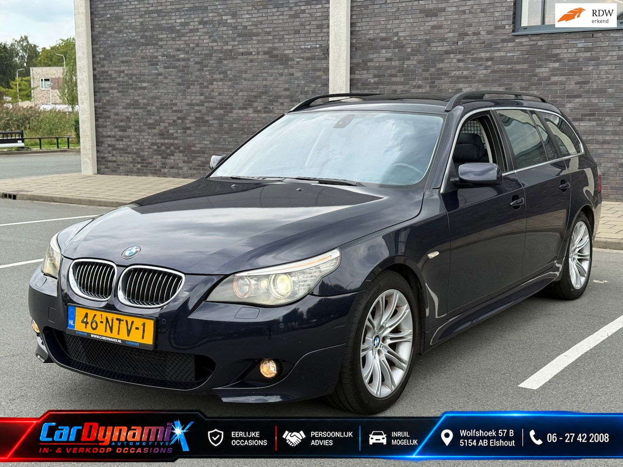BMW 5-serie Touring - 530d LCI | M-Pakket | Pano | HUD | M57 | Leder - AutoWereld.nl