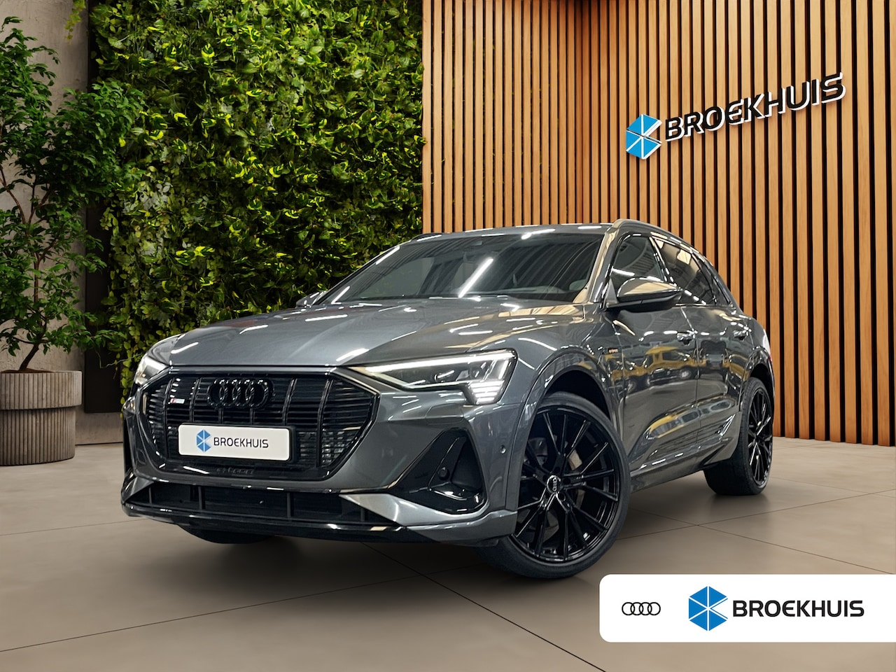 Audi e-tron - 50 quattro S edition 71 kWh B&O | Adaptieve cruise | Stoel- stuurverw. | Memory | Leder | - AutoWereld.nl