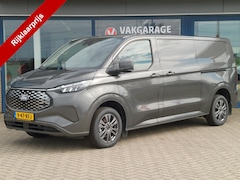 Ford E-Transit Cust. - 340 L2H1 Limited 71 kWh, Dubbele schuifdeur / Trekhaak / Carplay + Android Auto / 360 Came