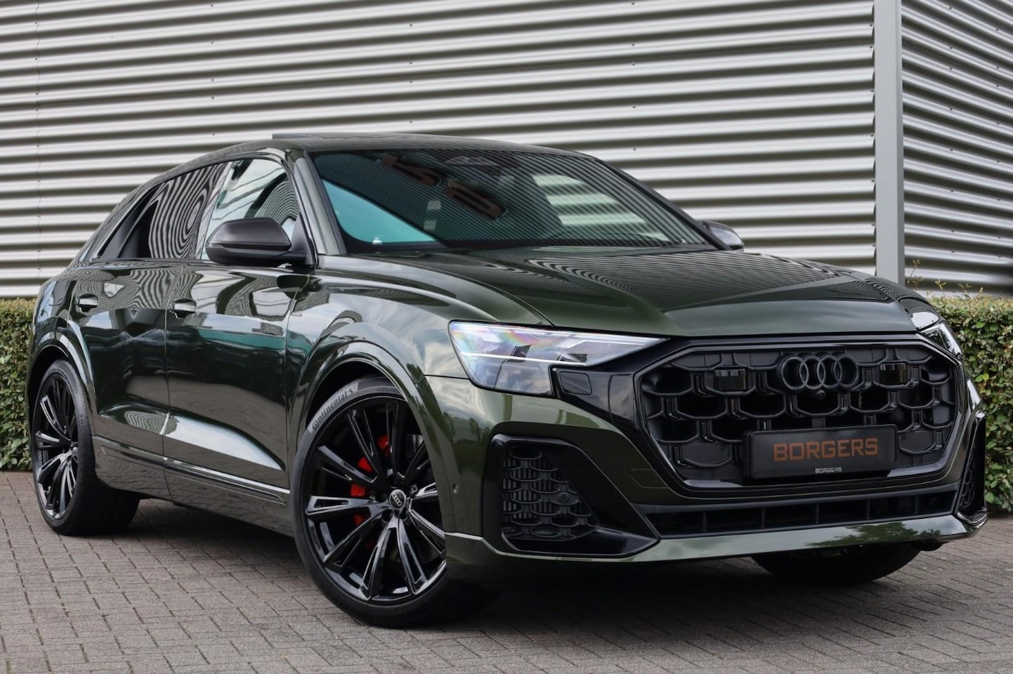 Audi Q8 - 60 TFSIe Olive Green l B&O Adv l Carbon l Volleder - AutoWereld.nl