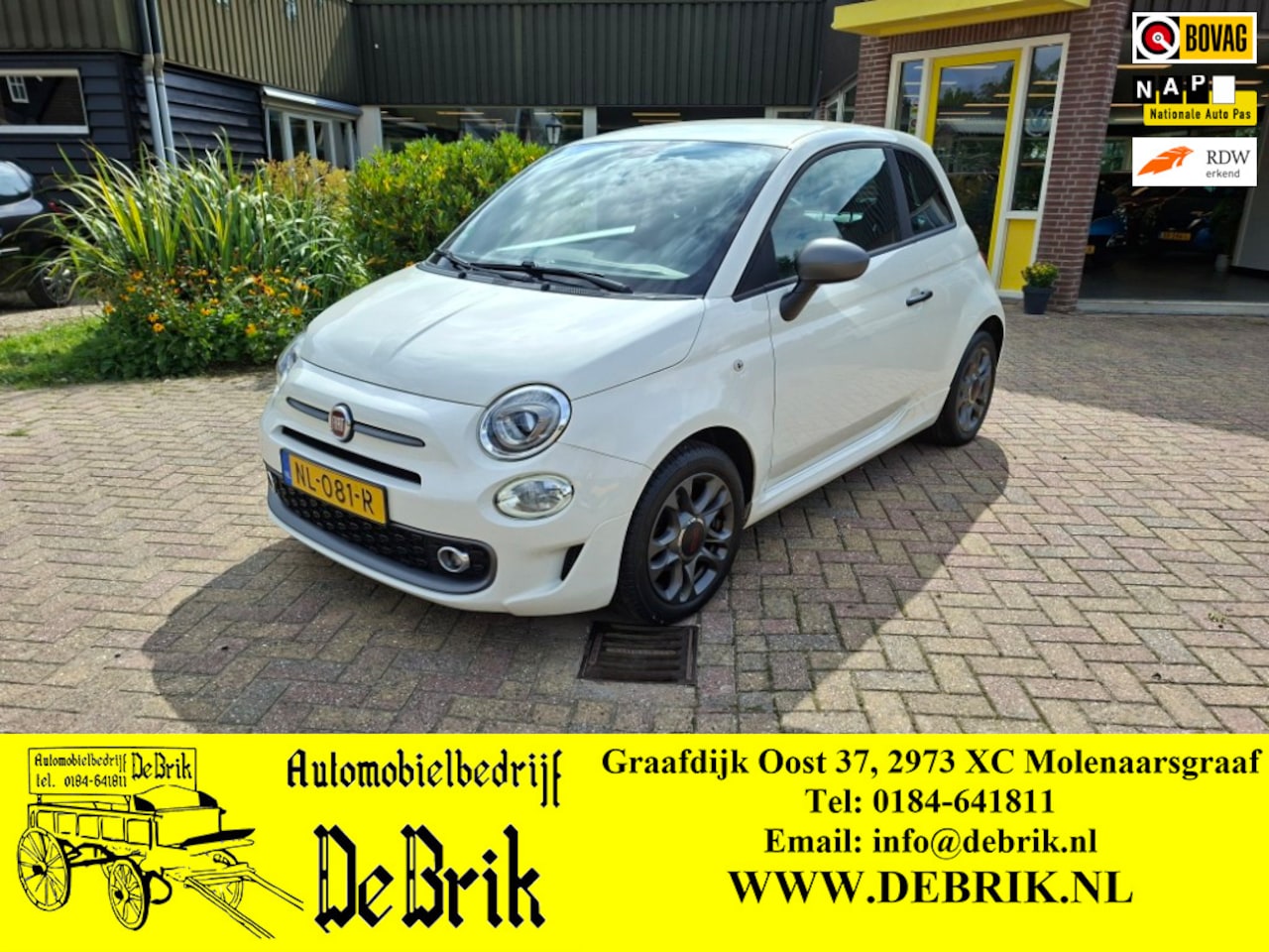 Fiat 500 - 0.9 TwinAir Turbo 500S 0.9 TwinAir Turbo 500S - AutoWereld.nl