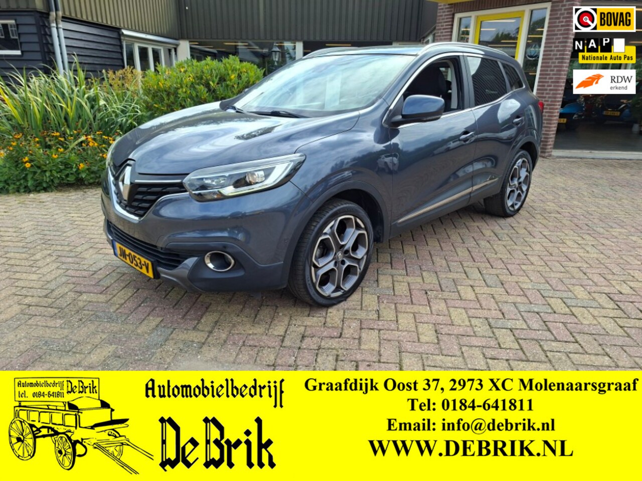 Renault Kadjar - 1.2 TCe Bose 1.2 TCe Bose, TREKHAAK, CAMERA. - AutoWereld.nl