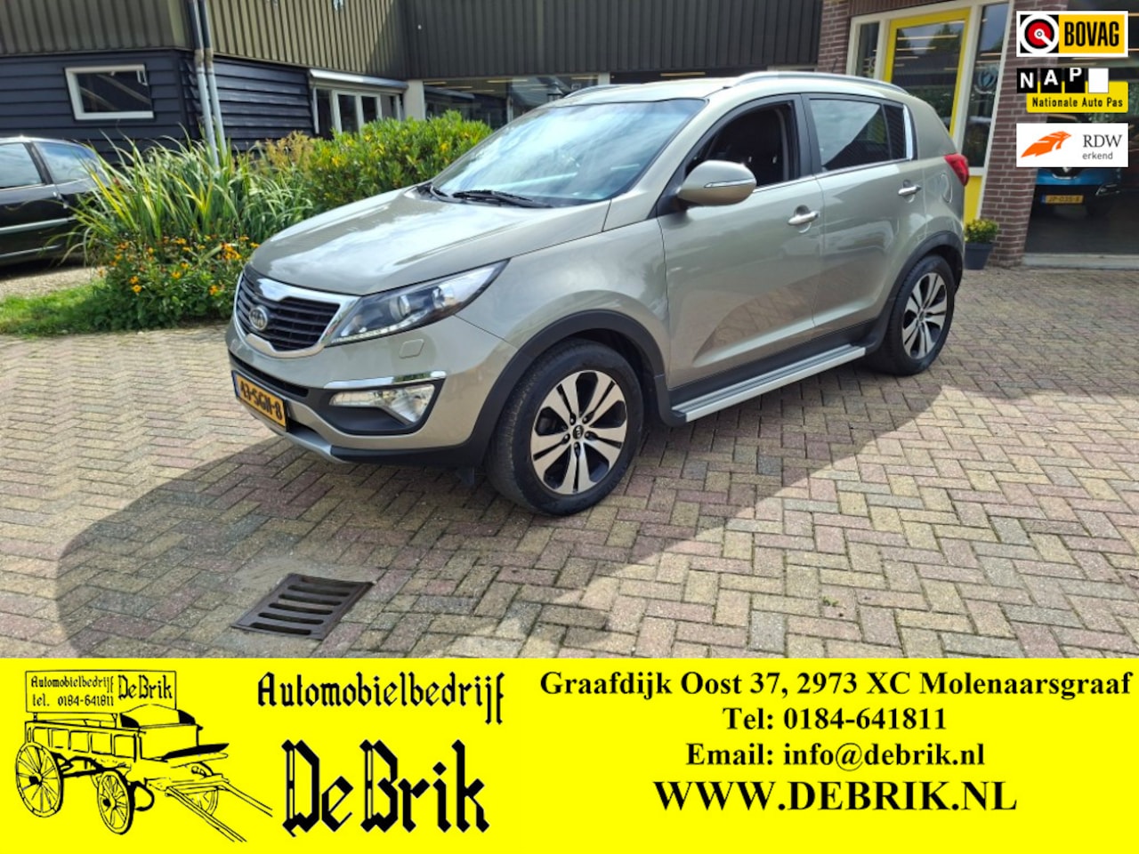 Kia Sportage - 2.0 X-clusive 2.0 X-clusive,LEDER, NAVIGATIE, AUTOMAAT. - AutoWereld.nl