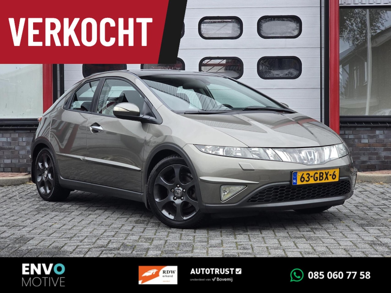 Honda Civic - 1.8 Executive Automaat Trekhaak/Pano/LMV/Xenon - AutoWereld.nl