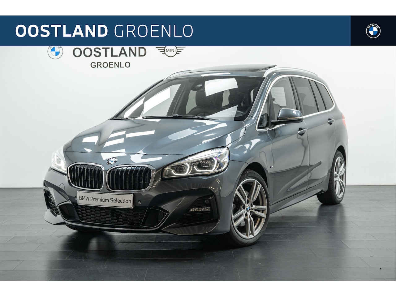 BMW 2-serie Gran Tourer - 218i 7p. High Executive M Sport Automaat / Panoramadak / Sportstoelen / Achteruitrijcamera - AutoWereld.nl