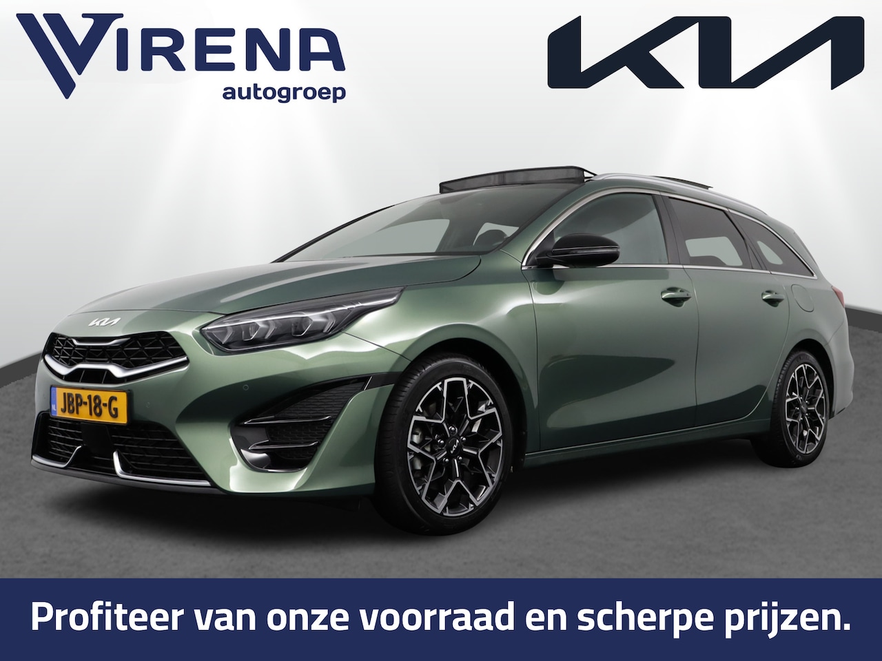 Kia Cee'd Sportswagon - Ceed 1.5 T-GDi GT-Line - Kantel/schuifdak - Navigatie - Adaptive Cruisecontrol - Achteruit - AutoWereld.nl
