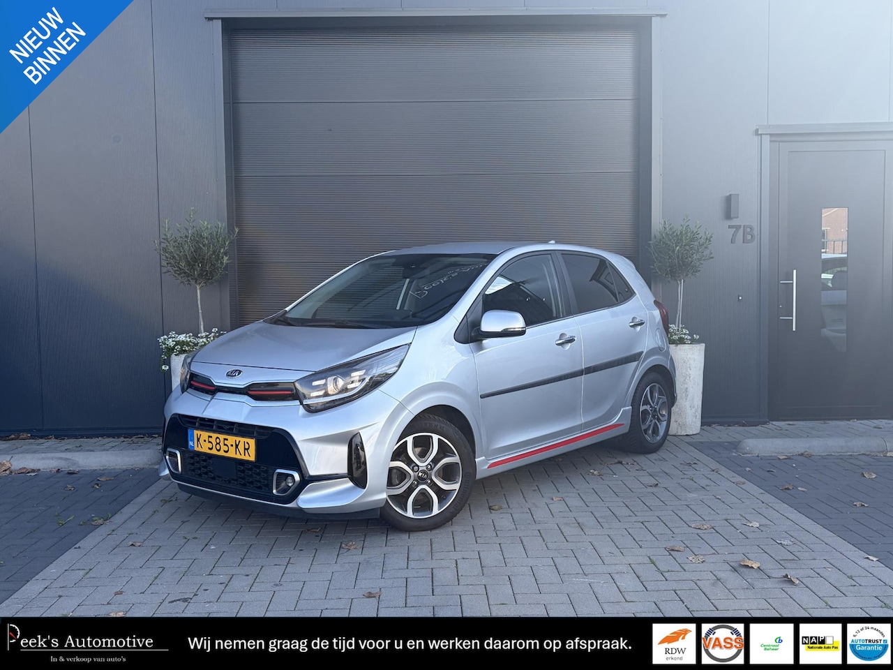 Kia Picanto - 1.0 DPi GT-Line | Clima | Carplay | Navi | Cruise | Camera | Dealeronderhouden | Super!! - AutoWereld.nl
