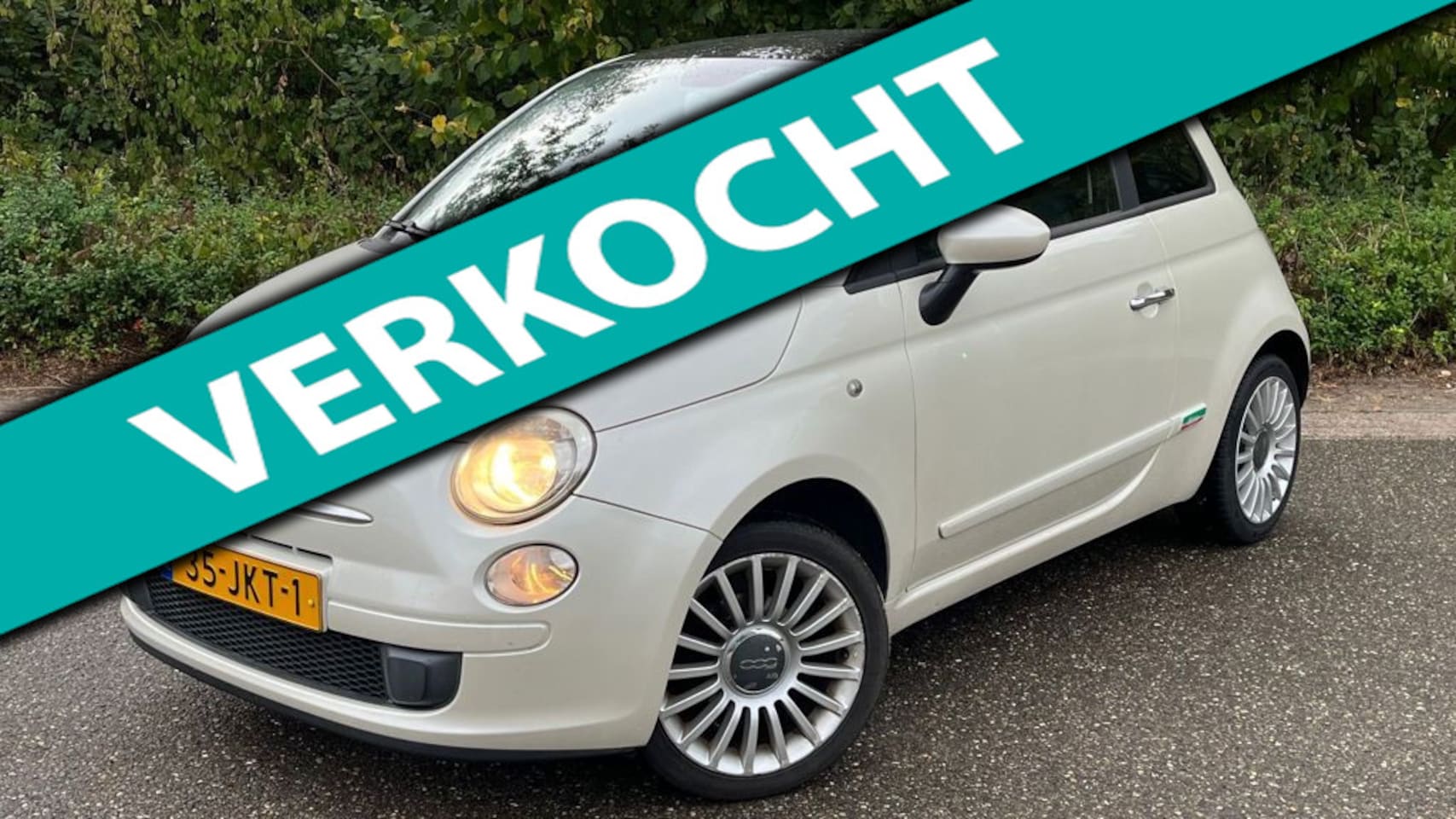 Fiat 500 - 1.2 Sport l Panodak l NAP l Parelmoerwit l - AutoWereld.nl