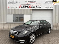 Mercedes-Benz C-klasse - C180 156 PK 6 BAK Bj 2012 Avantgarde Weinig Km, s 2e Eig Ecc Airco Leder Navi Cruise Pdc X