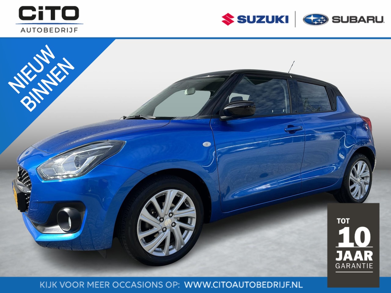 Suzuki Swift - 1.2 Select Smart Hybrid | Airco | 16" LM Velgen | Apple Carplay & Android Auto | Lage KM-S - AutoWereld.nl