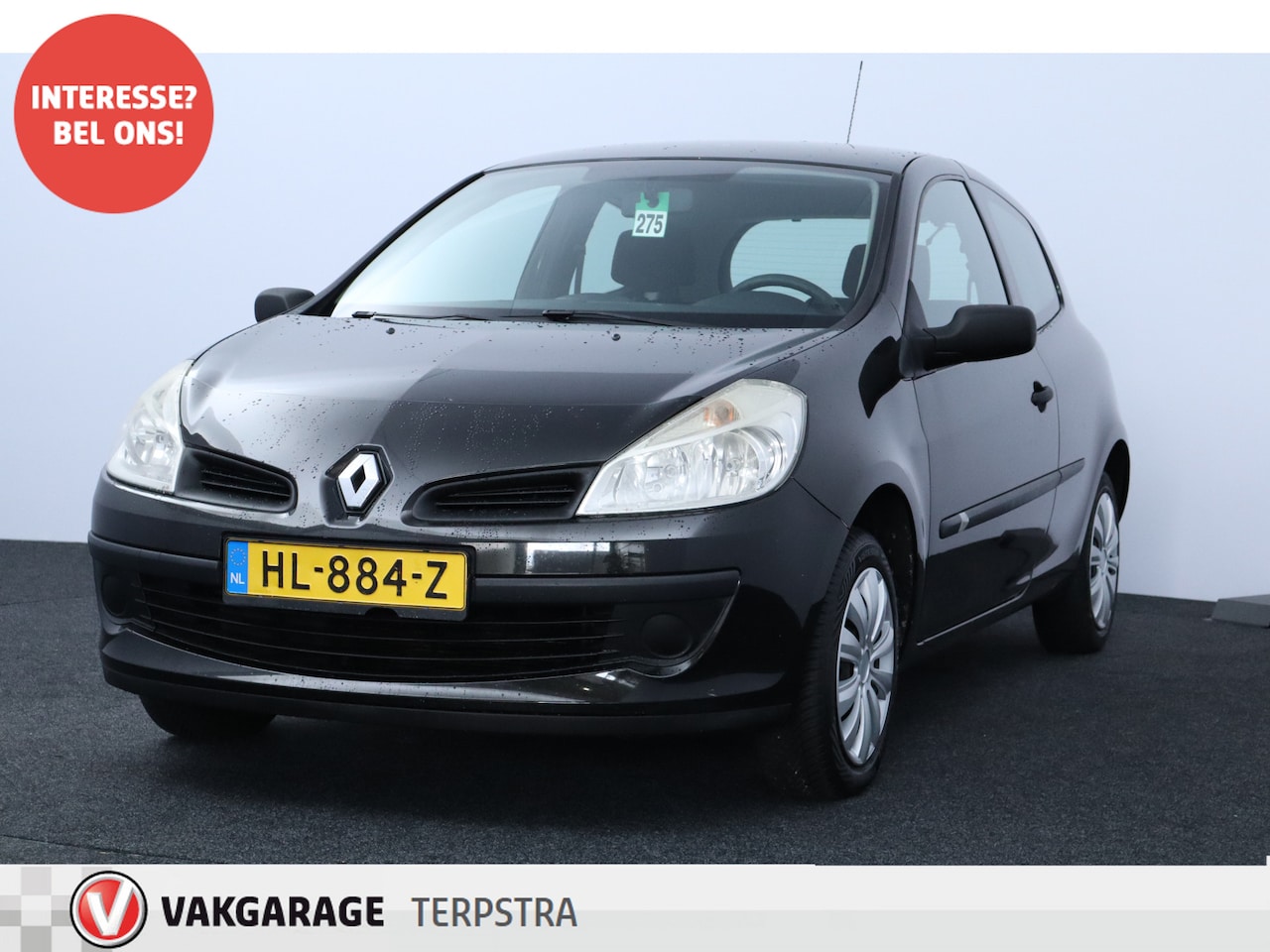Renault Clio - 1.2-16V Authentique/ Trekhaak/ Airco/ C.V Afstand/ Isofix/ Radio-CD/ Getint glas/ Metallic - AutoWereld.nl