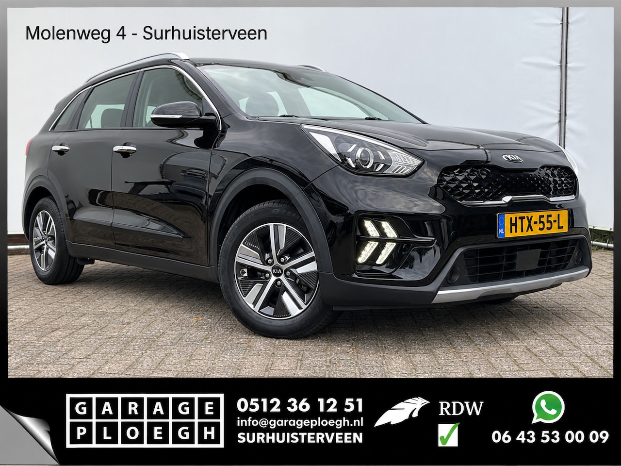 Kia Niro - 1.6 GDi PHEV DynamicLine Carplay Trekhaak(1300) Plug-in - AutoWereld.nl