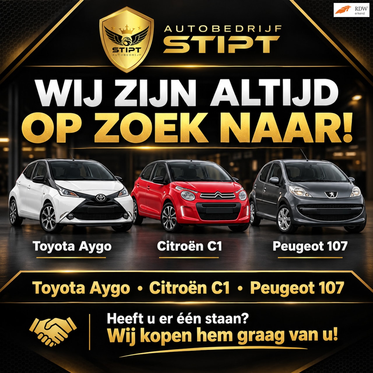 Peugeot 107 - WIJ KOPEN UW AUTO C1-107-AYGO - AutoWereld.nl