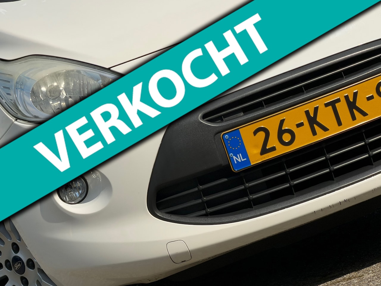 Ford Ka - 1.2 Titanium - Ceramic White - Airco/LMV - Superfris - AutoWereld.nl