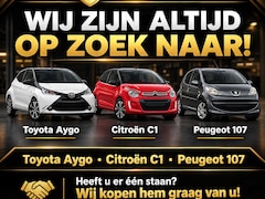 Toyota Aygo - WIJ KOPEN UW AUTO C1-107-AYGO