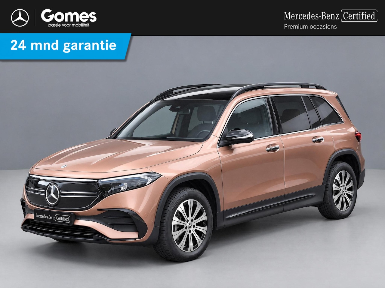 Mercedes-Benz EQB - 250 AMG Line 67 kWh | Panoramadak | Night Pakket | Achteruitrijcamera | Stoelverwarming | - AutoWereld.nl
